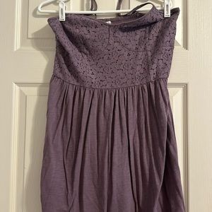 American eagle lace corset cotton dress